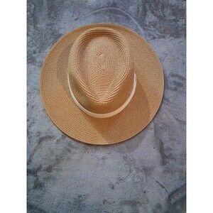 FURTALK UNISEX WIDE BRIM STRAW PANAMA HAT FEDORA SUN HAT UPF 50 PROTECTION M/L